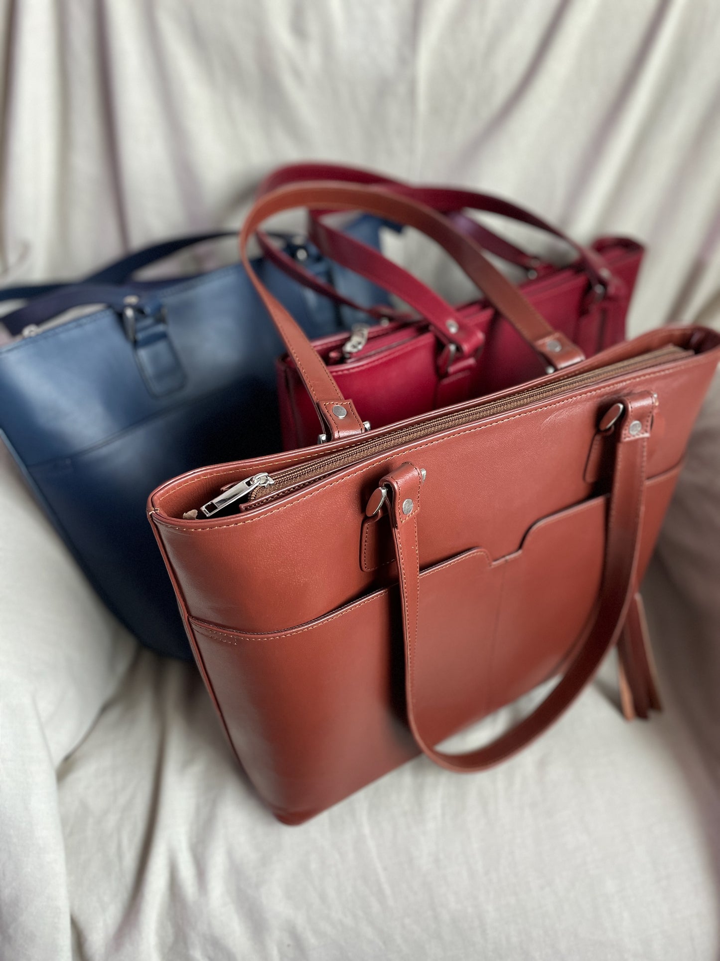 Zipper Tote Bag