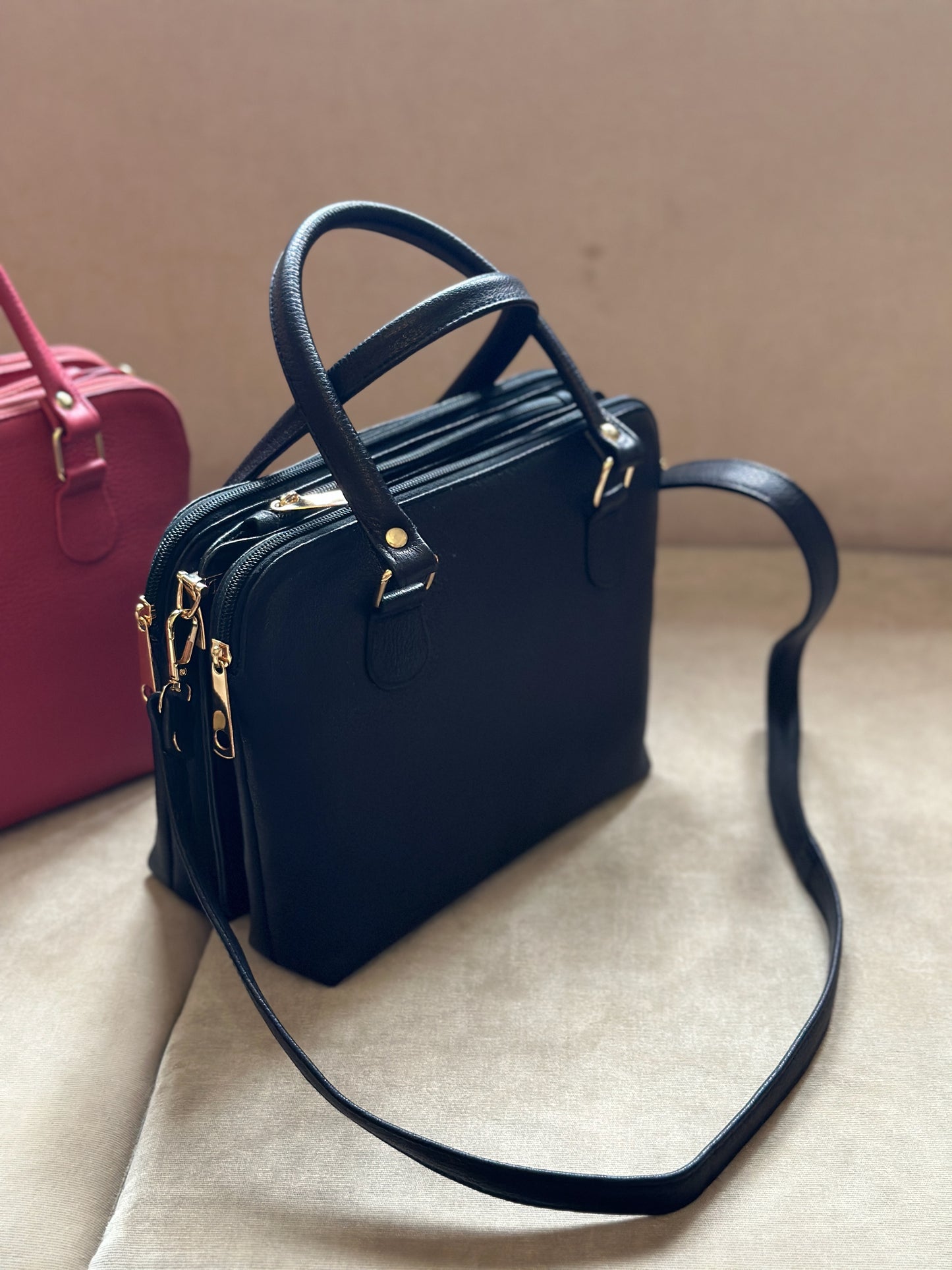 Tri-Section Handbag (Mini)
